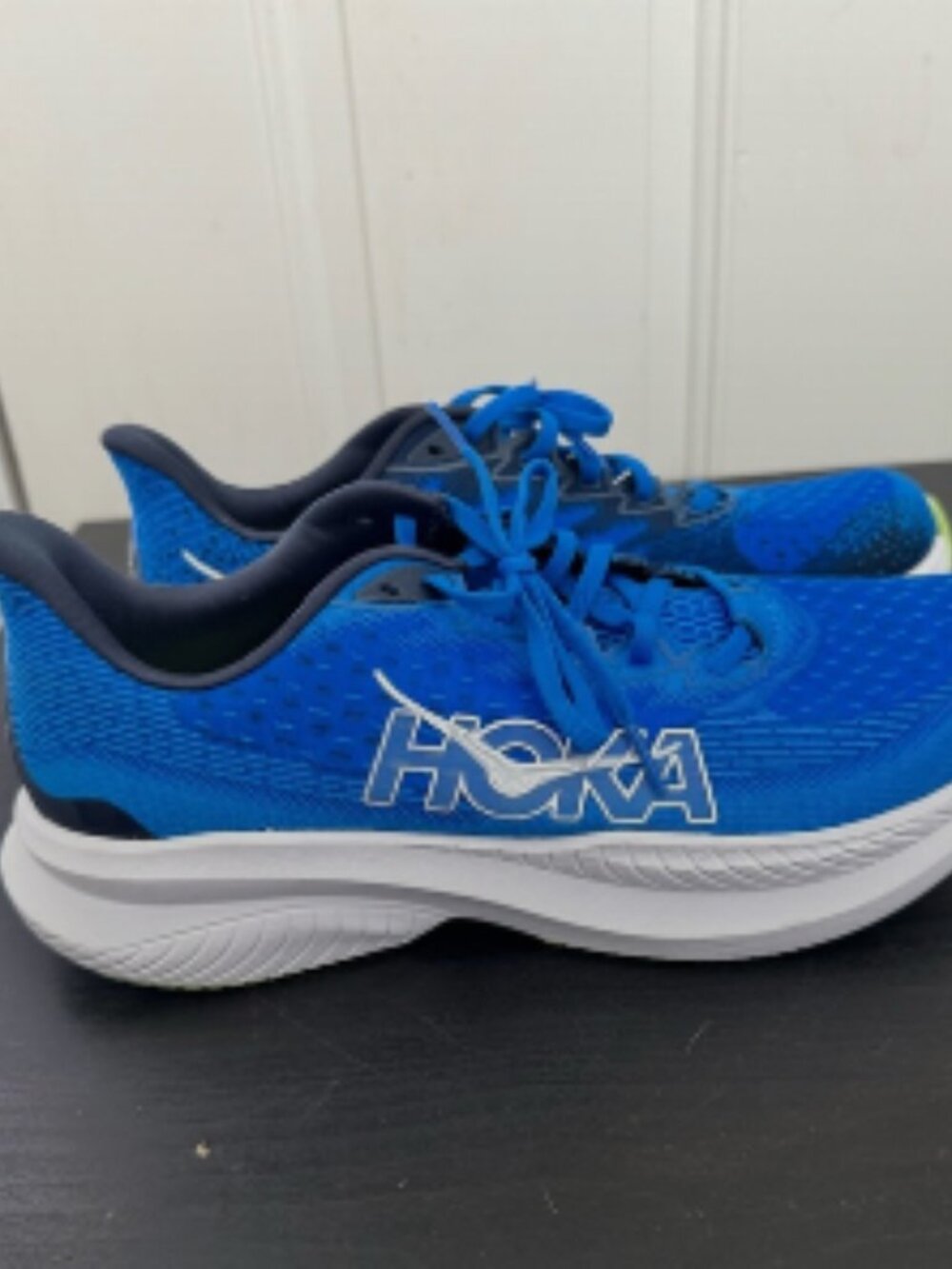 Hoka One One Men's Mach 6 Running Shoes Electric Cobalt Varsity Navy 9.5D NWOB